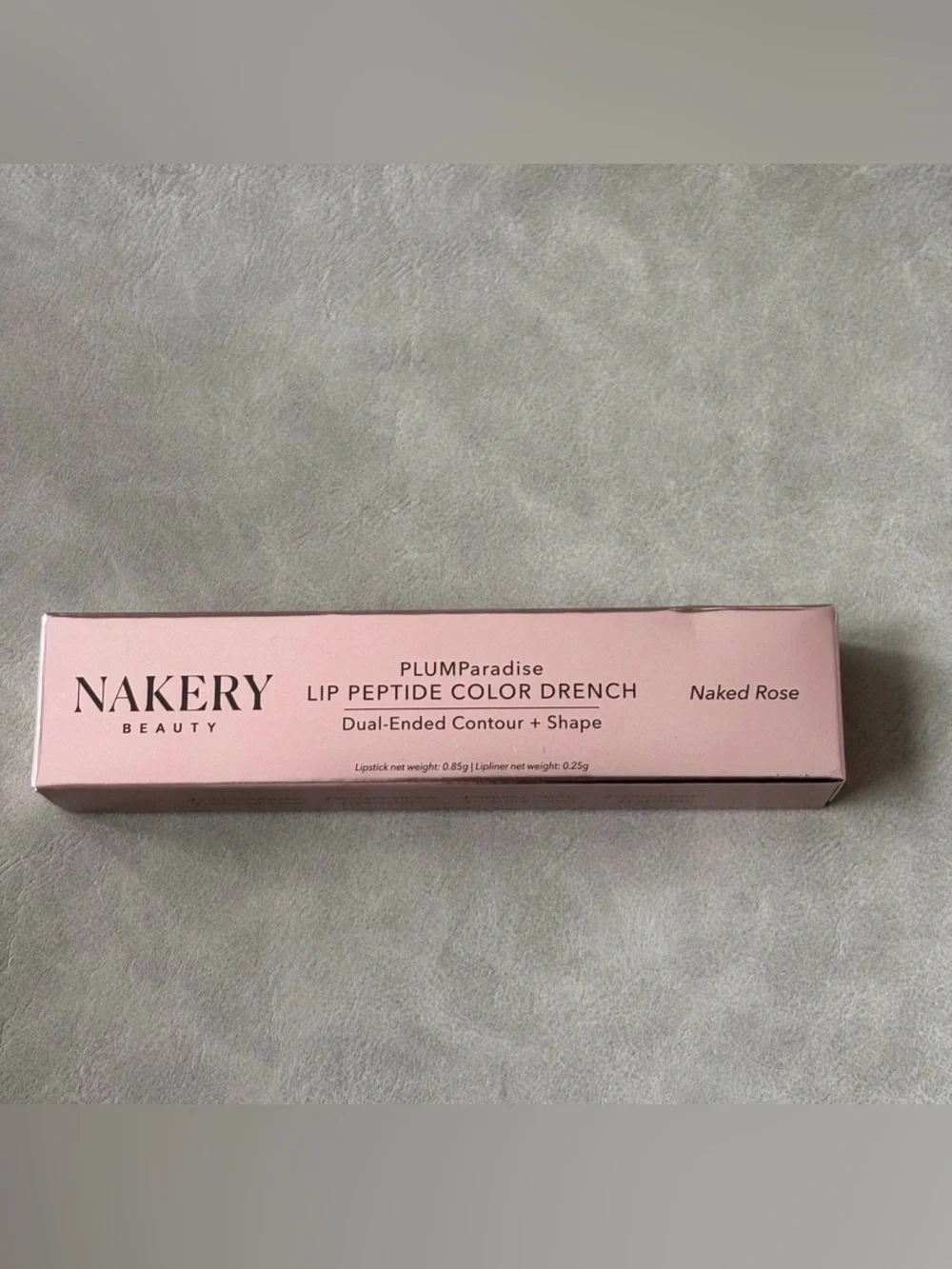 Nakery Beauty PLUMParadise Lip Peptide Color Drench - Naked Rose